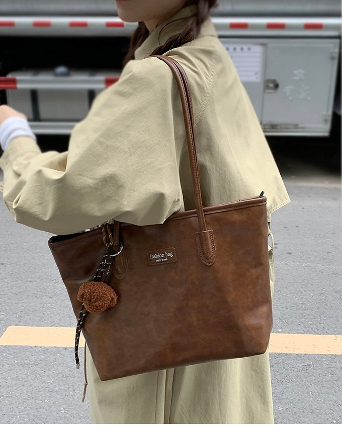 Large Capacity Tote Bag & 3 Nice Pretty Mystery Balls