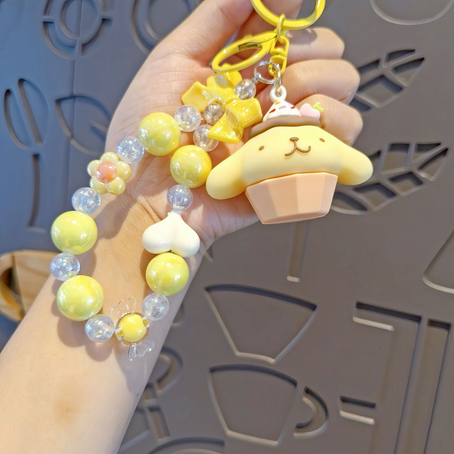 Sanrio doll cell phone charm