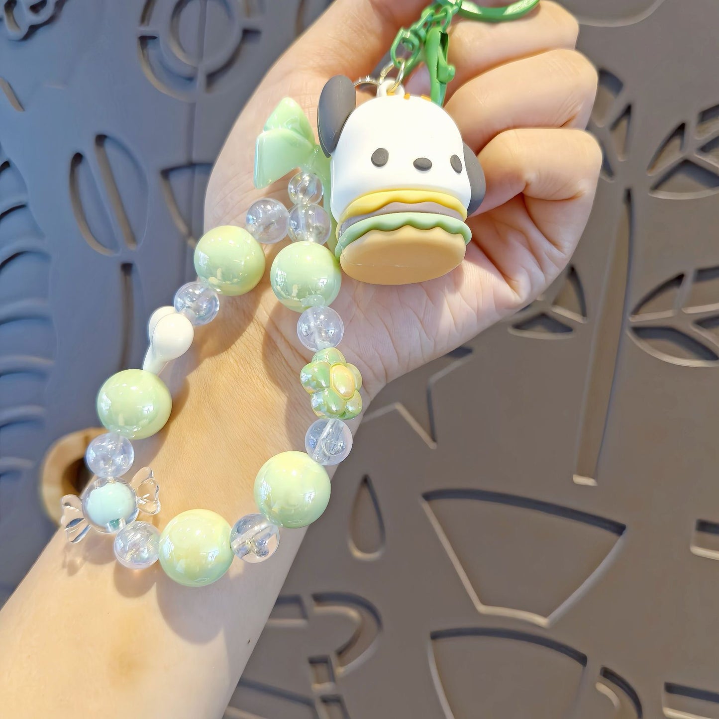 Sanrio doll cell phone charm