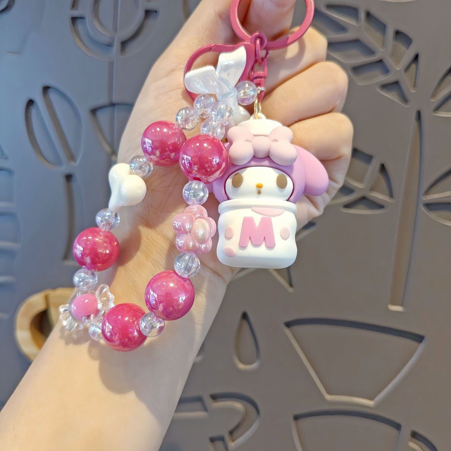 Sanrio doll cell phone charm