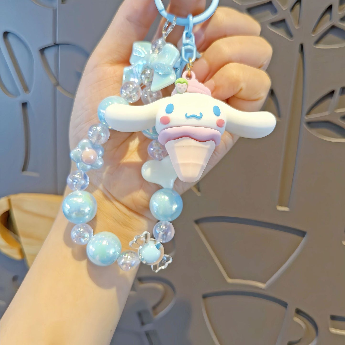 Sanrio doll cell phone charm