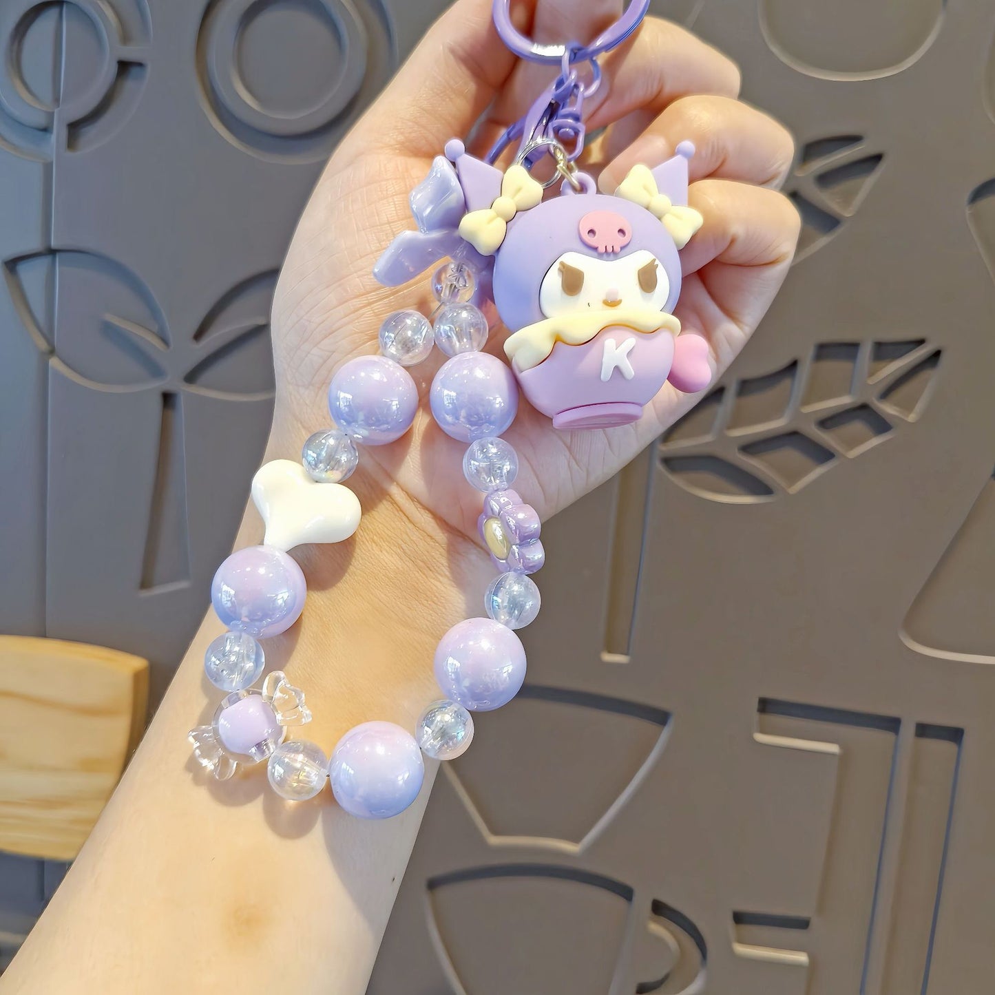 Sanrio doll cell phone charm