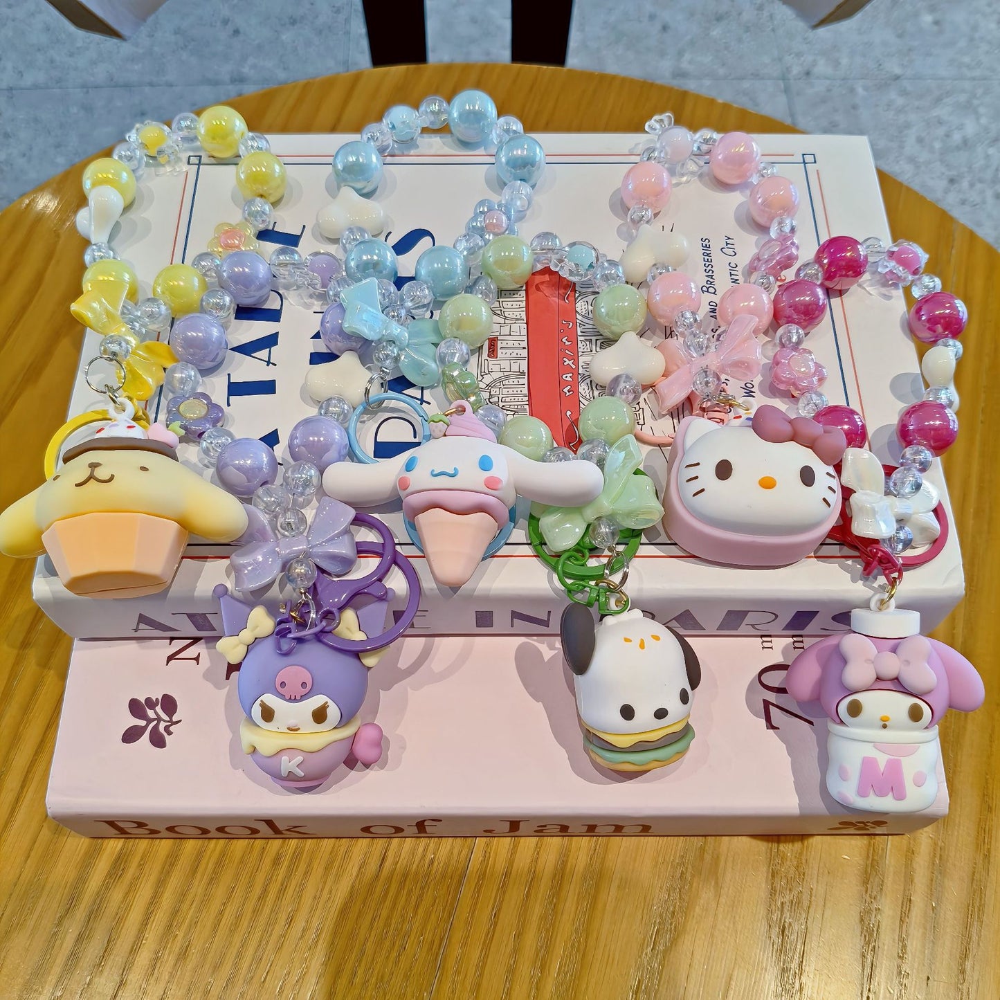 Sanrio doll cell phone charm