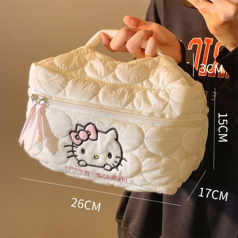 Kitty Cosmetic Bag|Large Capacity, Storage Bag