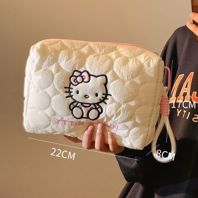 Kitty Cosmetic Bag|Large Capacity, Storage Bag
