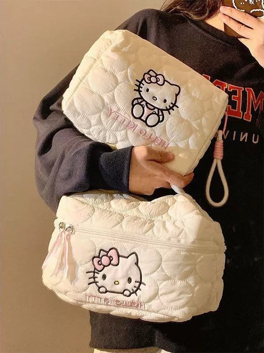 Kitty Cosmetic Bag｜Large Capacity, Storage Bag